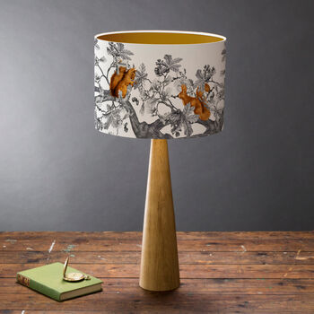 Red Squirrels Lampshade, 2 of 6