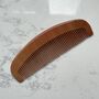 Personalised Engraved Unisex Wooden Hair Comb, thumbnail 2 of 2