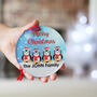 Personalised Family Penguin Christmas Bauble, thumbnail 6 of 11