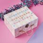 Personalised Enamel Charm Necklace Advent Calendar, thumbnail 1 of 7