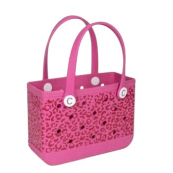 Ultimate Valentine’s Day Gift Set, Crocstyle Tote Bag, ‘Love’ Charms, Fluffy Heart Keyring, 5 of 12