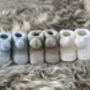 Embroidered White Bear Baby Comforter, thumbnail 6 of 6