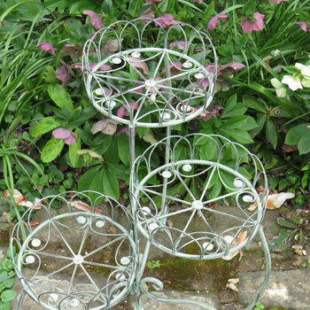 Metal Three Tier Pot Stand, 8 of 10