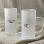 Personalised Groomsman Frosted Beer Stein, thumbnail 3 of 3
