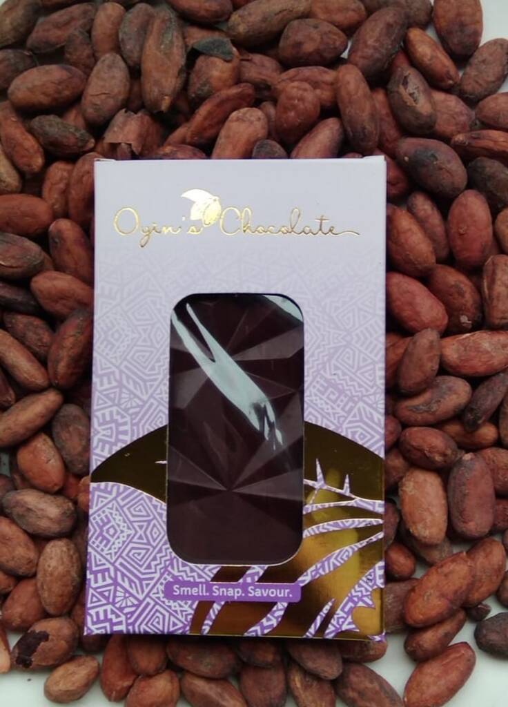 Nigerian Handmade Dark Chocolate Three Bars For £15, 1 of 8