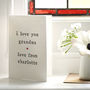 Personalised 'Love You' Grandmother Mother's Day Card, thumbnail 1 of 4