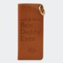 Personalised Best Daddy Ever Glasses Case With Carabiner Clip, thumbnail 2 of 3