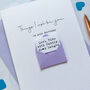 Personalised Birthday Wishes For You Envelope Card, thumbnail 3 of 5