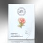 Carnation Pinks Flower Enamel Lapel Pin Brooch, thumbnail 3 of 8
