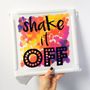 'Shake It Off' Modern Cross Stitch Kit, thumbnail 2 of 5