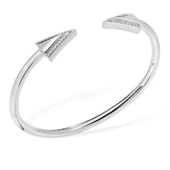 Twist Art Deco Bangle, 2 of 5