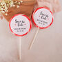 Save The Date Giant Wedding Lollipops, thumbnail 1 of 3