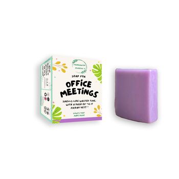 Office Meetings Novelty Soap Gift For Colleagues, 3 of 5