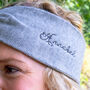 Personalised Knitted Earwarmer Headband, thumbnail 2 of 5