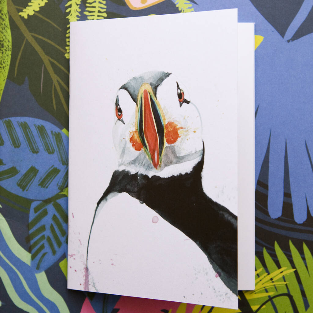 Inky Puffin Notebook, 1 of 8