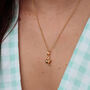 18ct Gold Teapot Charm Necklace, thumbnail 4 of 7