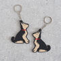 Yorkshire Terrier Key Ring With Personalisation Available – Gift For Dog Lovers, thumbnail 4 of 4