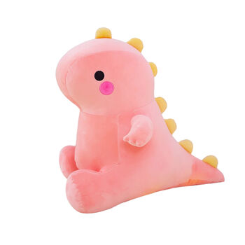 Pastel Dinosaur Plush Soft Toy, 3 of 8