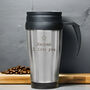 Personalised Star Metal Travel Mug, thumbnail 1 of 4