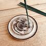 White Wash Incense Stick Holder Ash Catcher Plate, thumbnail 6 of 9