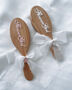 Flower Girl Wooden Hairbrush, thumbnail 1 of 2