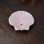 Scallop Shell Soap Dish In Pink, thumbnail 2 of 4