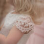 Soft Lace And Tulle Flower Girl Dress, thumbnail 6 of 9