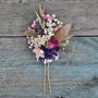 Wedding Dried Flower Bouquet Meadow Mixed Left, thumbnail 4 of 5