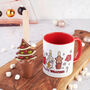 Christmas Hot Chocolate Spoon And Mug Gift Set, thumbnail 1 of 3