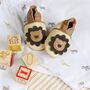 Dotty Fish Lion Soft Leather Baby Shoes With Barefoot Soles, thumbnail 4 of 8