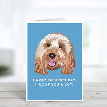 Woof You A Lot Father's Day Card, 3 of 3