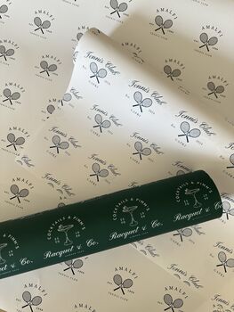 Anyone For Tennis? Luxury Wrapping Paper, 3 of 5