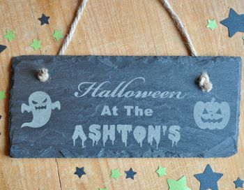 Personalised Halloween Sign, 2 of 4