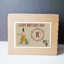 Personalised 70th Birthday Engraved Wine Glass Gift, thumbnail 6 of 8