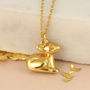 Personalised Deer Necklace, thumbnail 2 of 9