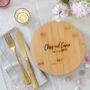 Personalised Round Easter Chopping Board, thumbnail 1 of 5