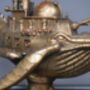Steampunk Whale Ornament, thumbnail 2 of 2