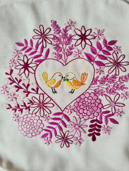 Love Blooms Hand Embroidery Pdf Pattern Digital Product, 6 of 10