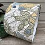 Mercia Ink Blue And Green Woodland Drum Lampshades, thumbnail 2 of 7