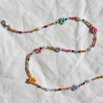 Beaded Necklace Kit With Freshwater Pearls, 7 of 9