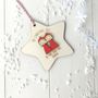Personalised First Christmas As Mrs And Mrs Decoration, thumbnail 2 of 5