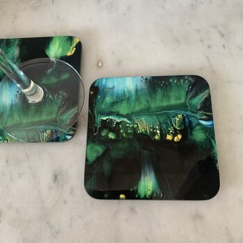 Eye Catching Printed Coasters | Set Of Two/Four, 7 of 12