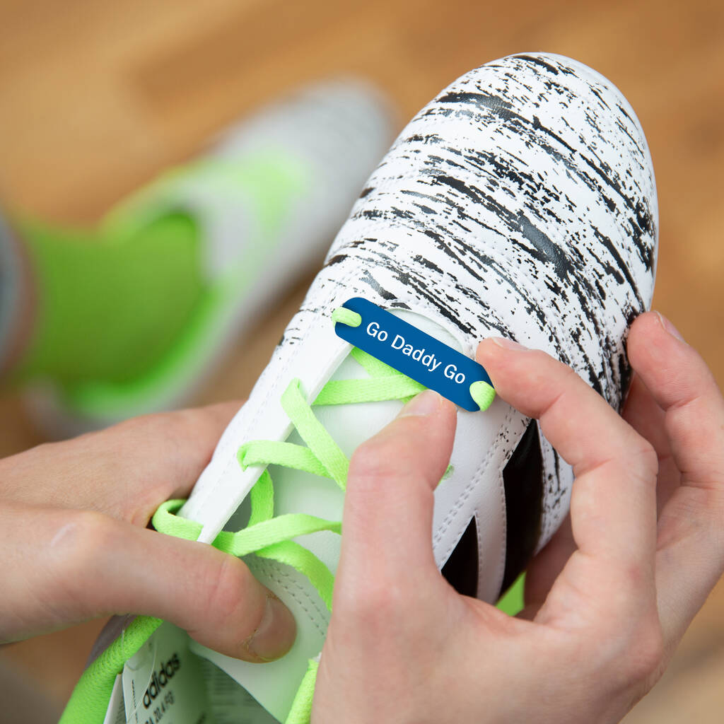 Personalised Running Acrylic Shoe Tags, 1 of 7