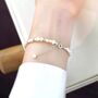 Isabel Ivory Silver Pearl Jewel Ball Gift Bracelet, thumbnail 3 of 5
