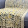 Block Printed Colourful Cotton Sofa Throw, thumbnail 11 of 12