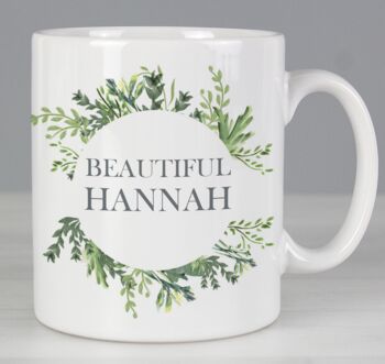 Personalised Botanical Mug, 2 of 6