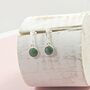 Sterling Silver Little Gem Earrings, thumbnail 1 of 3