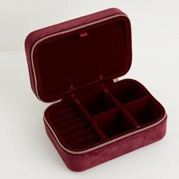 Fable Robin Love Embroidered Large Jewellery Box, 4 of 4