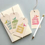 Birdcage Gift Tags Set, thumbnail 1 of 2