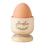 Personalised Name Wooden Egg Cup, thumbnail 3 of 6